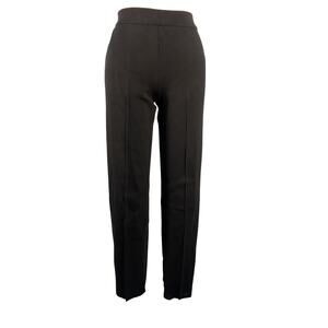 Moda Operandi Sleek Black Kick Flare Knit Pants Size S